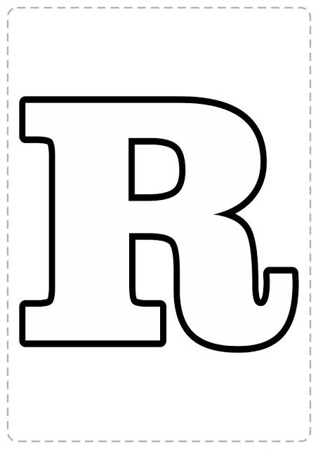 Educadores de la web letras r para imprimir letras mayusculas para imprimir letras abecedario para imprimir moldes de letras abecedario