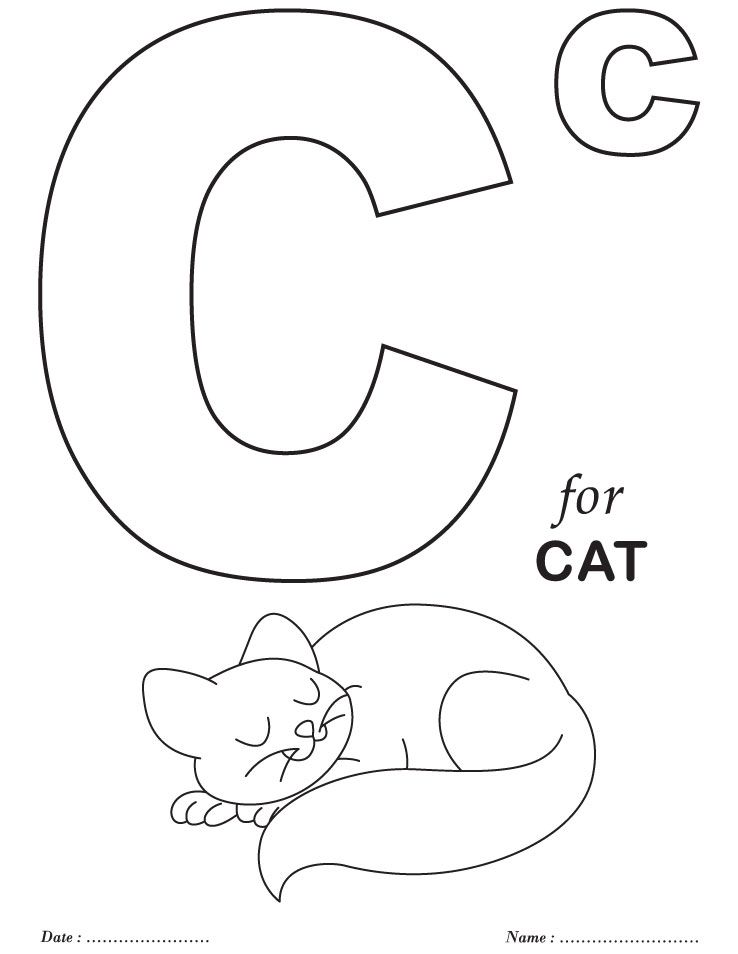 Printables alphabet c coloring sheets free printable printables alphabet c colorâ kindergarten coloring pages preschool coloring pages letter a coloring pages