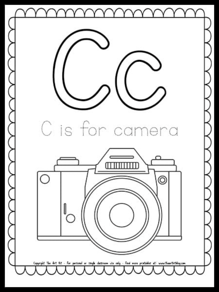 Letter c is for camera free homeschool deals
