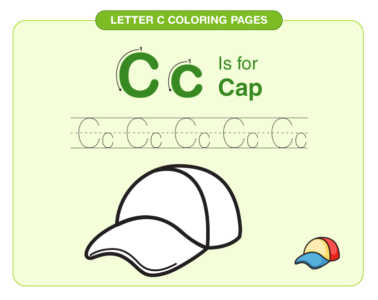 Letter c coloring pages download free printables for kids