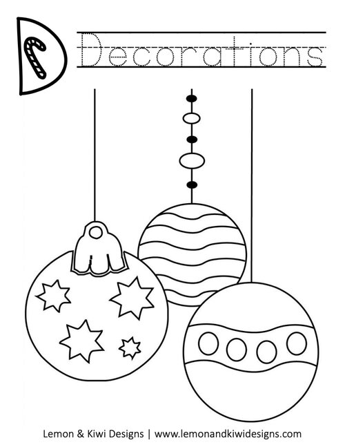 Free printable christmas a