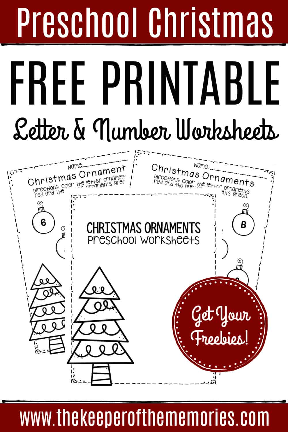 Free printable christmas ornaments christmas preschool worksheets