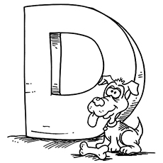Top free printable letter d coloring pages online