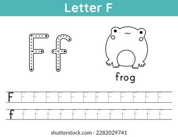 Letter f worksheet images stock photos d objects vectors
