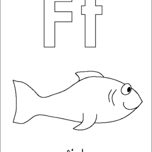Letter f coloring pages printable for free download