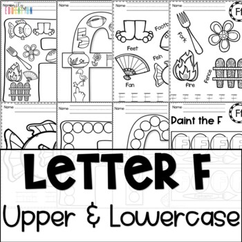 Letter f worksheets