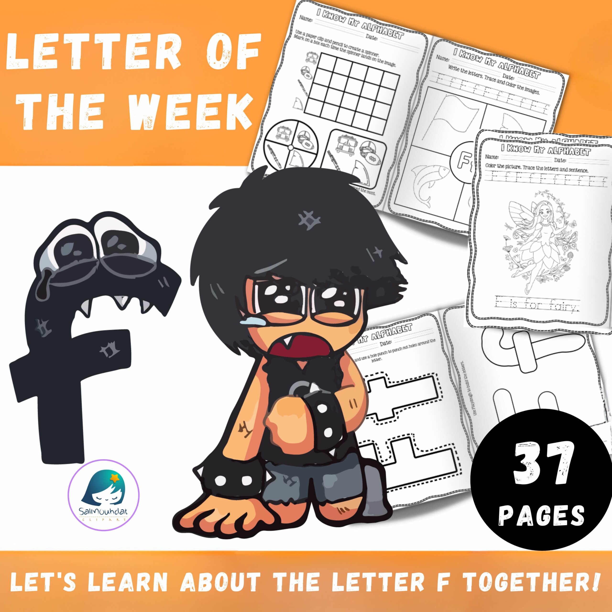 Letter of the week letter f