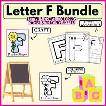 Letter f craft letter f worksheets letter f coloring pages tpt