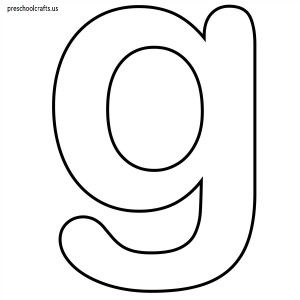Letter g coloring pages lower case letters lettering lettering styles alphabet