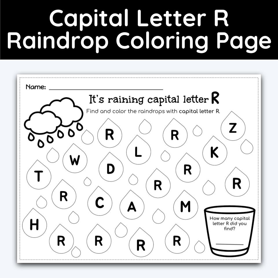 Capital letter r