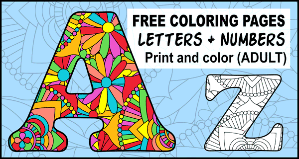 Abc coloring pages free alphabet letter colouring sheets â diy projects patterns monograms designs templates