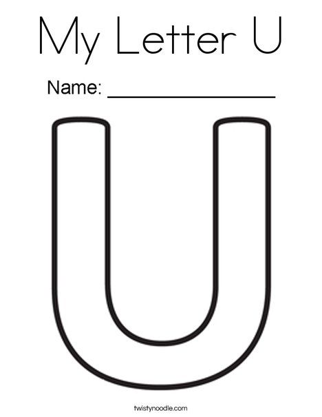 My letter u coloring page lettering letter t activities letter u