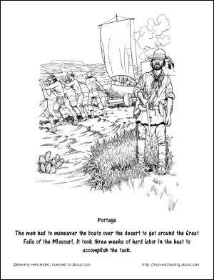 Free lewis and clark printable worksheets and coloring pages lewis and clark ocean coloring pages coloring pages