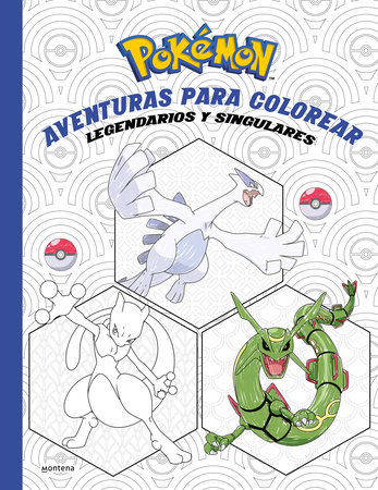Pokãmon aventuras para colorear legendarios y singulares pokãmon coloring ad ventures legendary mythical pokãmon by the pokemon pany books