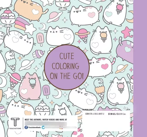 Libro para colorear de gato pusheen coloring book nuevo