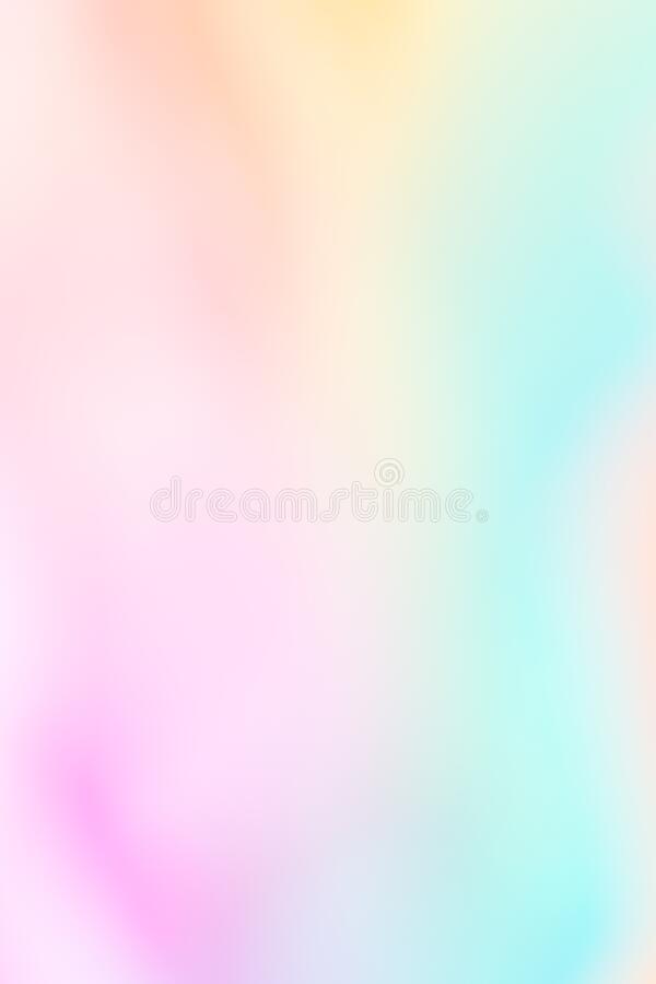 Vertical shot of light blue purple and yellow wallpaper for smartphones stock photo