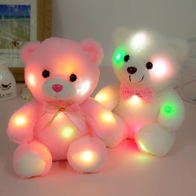 Luminous lighting stuffed teddy bear