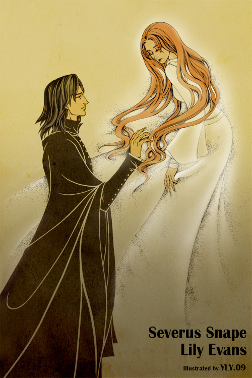 Severus snape and lily evans by uuyly on