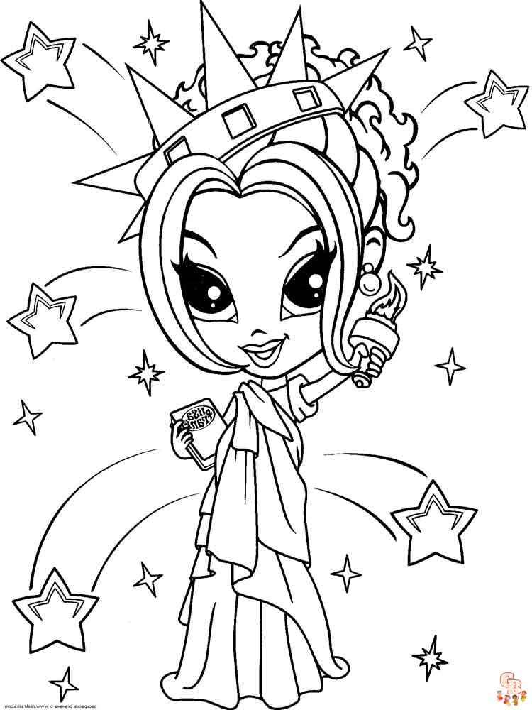 Lisa frank coloring pages free printable