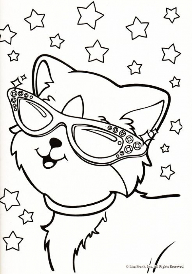 Get this lisa frank coloring pages printable