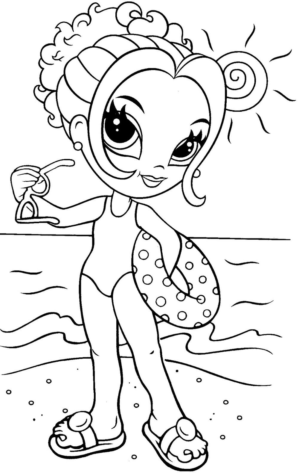 Lisa frank coloring pages printable coloring pages for girls