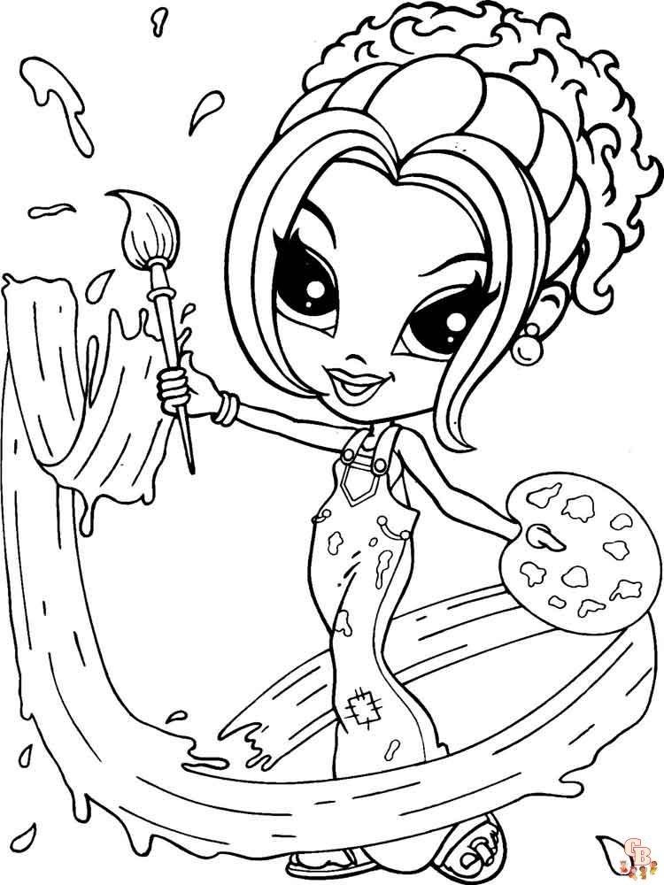 Lisa frank coloring pages free printable