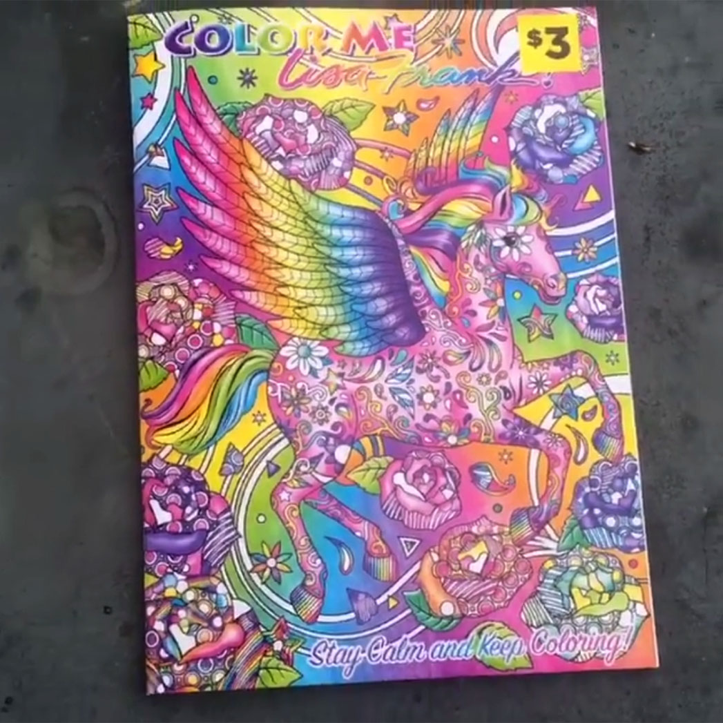 Lisa frank releases adult coloring books â the hollywood reporter