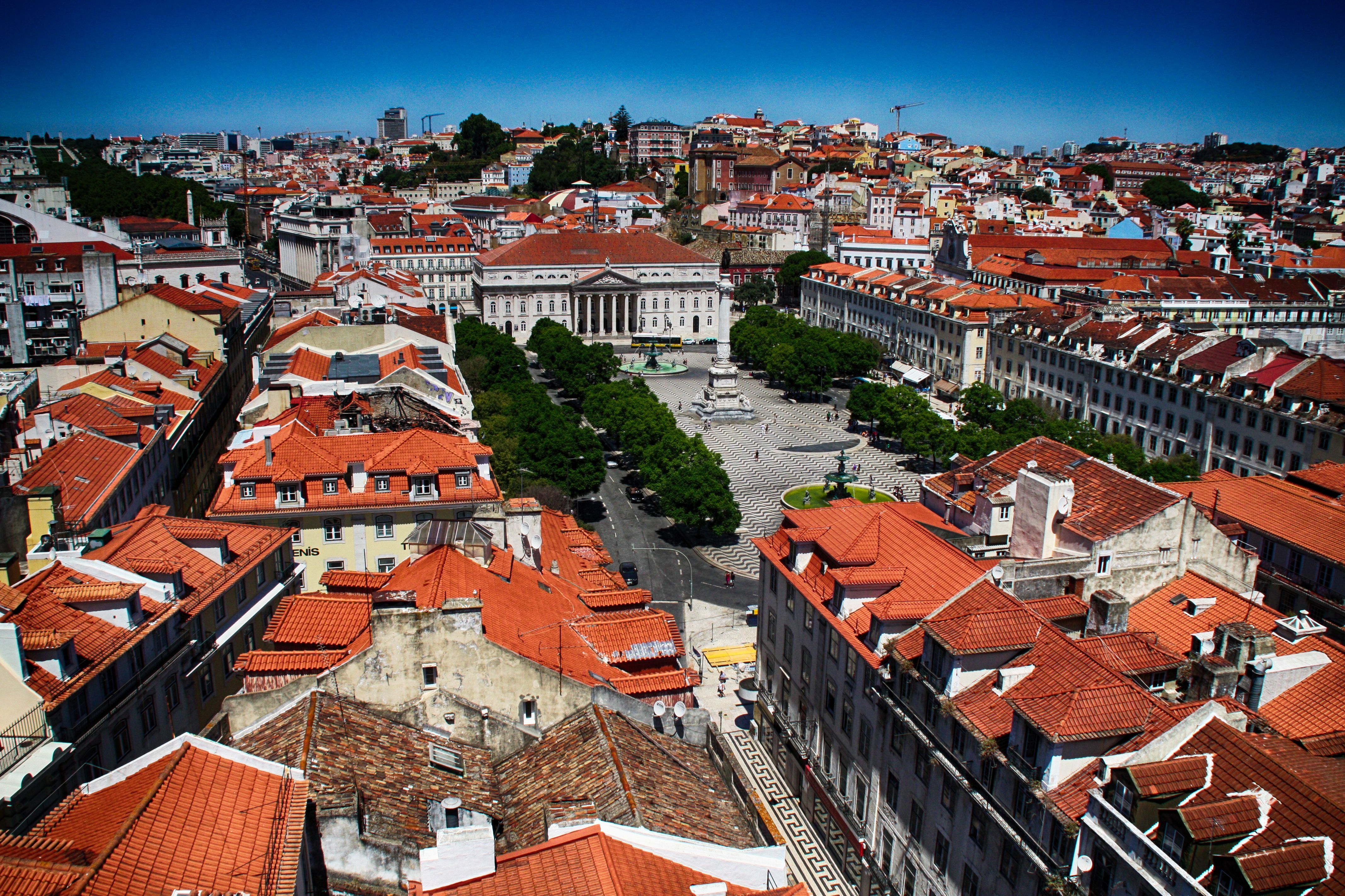 Hd desktop cities city lisbon portugal man made download free picture