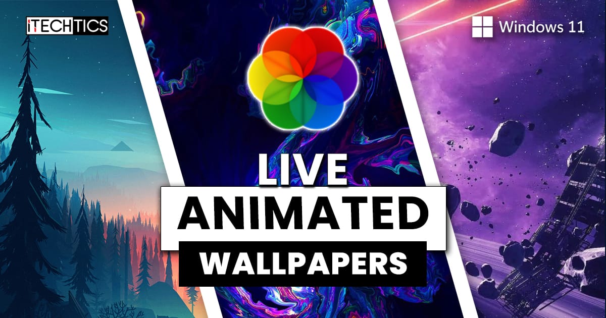 How to set live animated wallpapers in windows