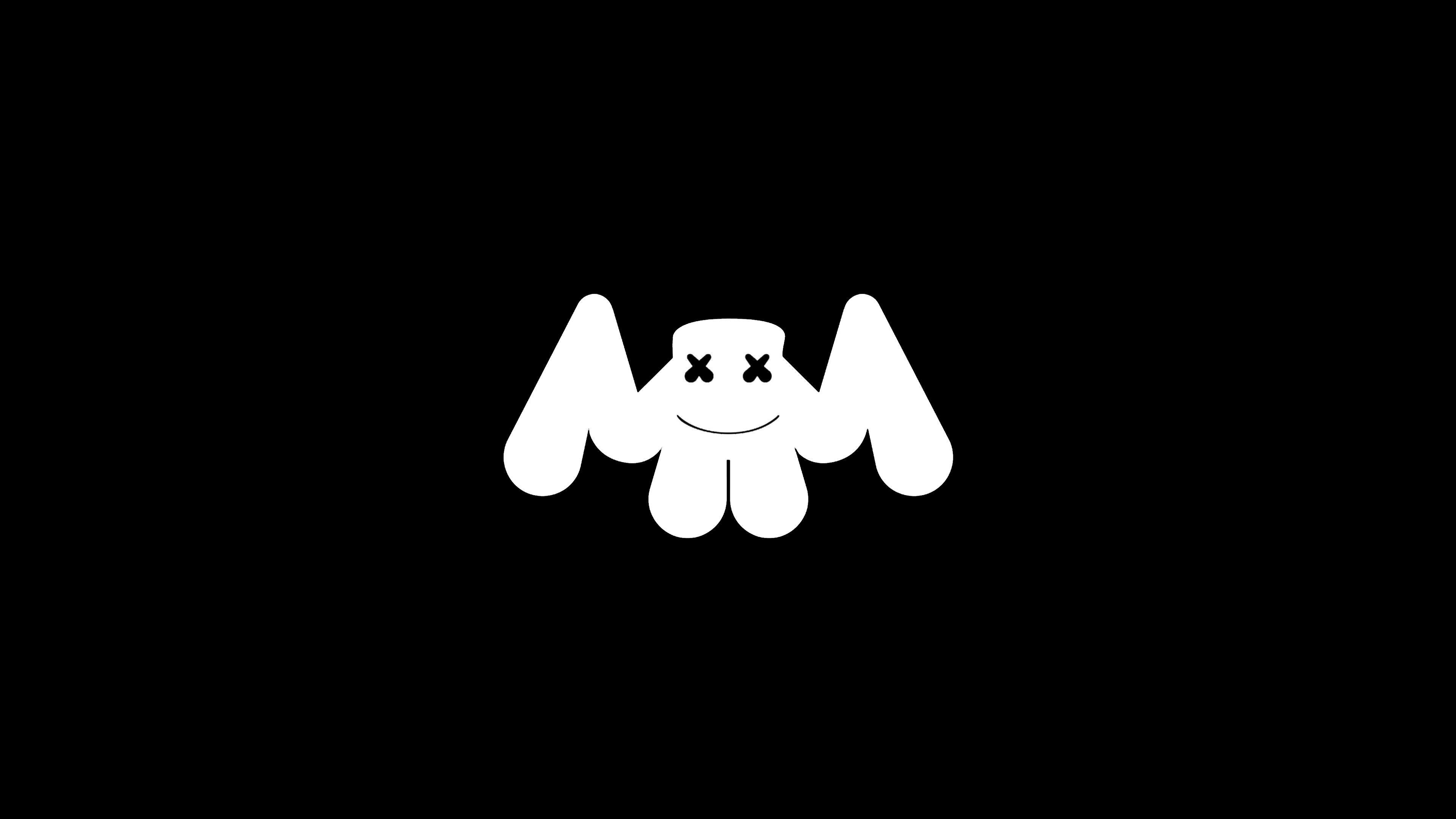 Marshmello logo dark hd music k wallpapers images backgrounds photos and pictures