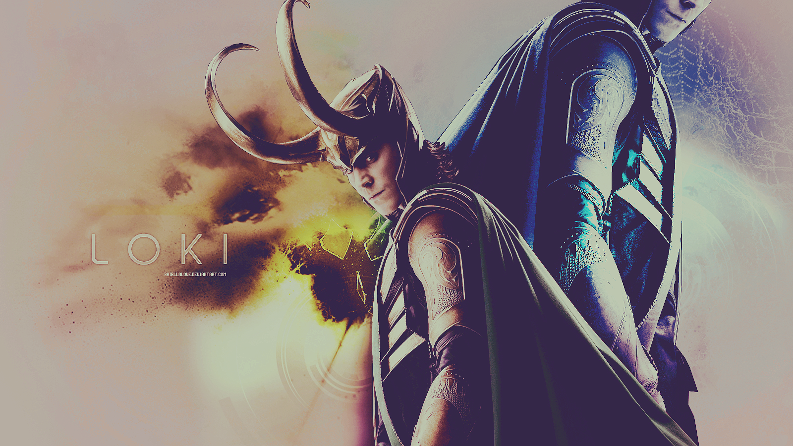 Loki the avengers wallpaper by briellalove on