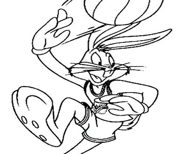 Free easy to print looney tunes coloring pages