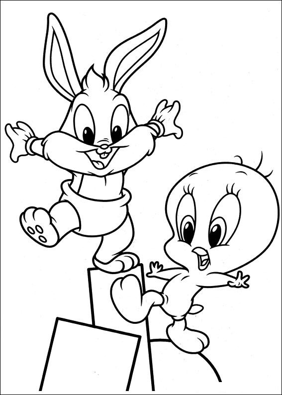 Free printable looney tunes coloring pages for kids