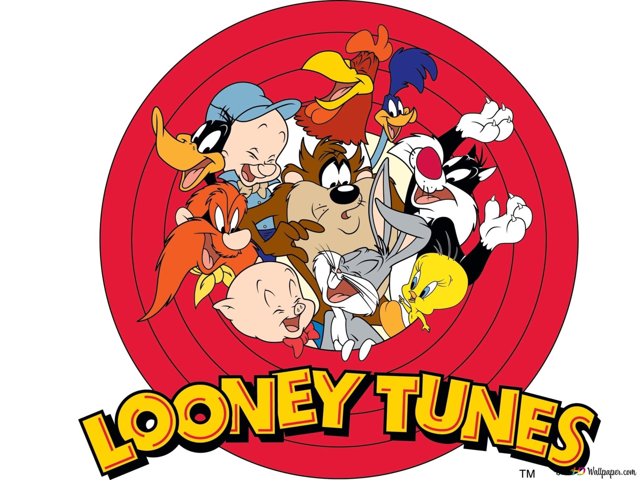 Looney tunes porky pig unmanaged sam daffy duck k wallpaper download