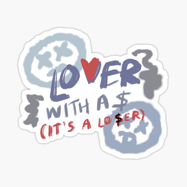 Txt loser lover stickers for sale
