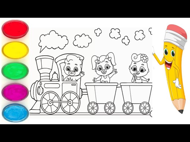 Lucas and friends education coloring page for kids lucas drawing and coloring cartoon coloring