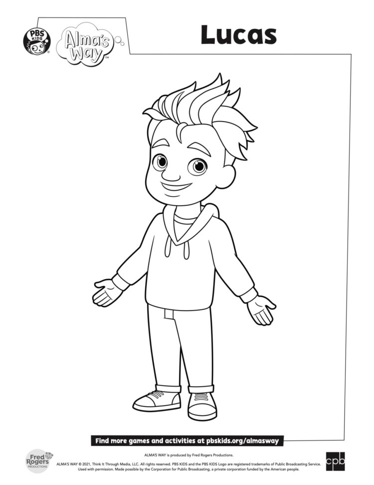 Lucas coloring page kids coloring pages kids for parents