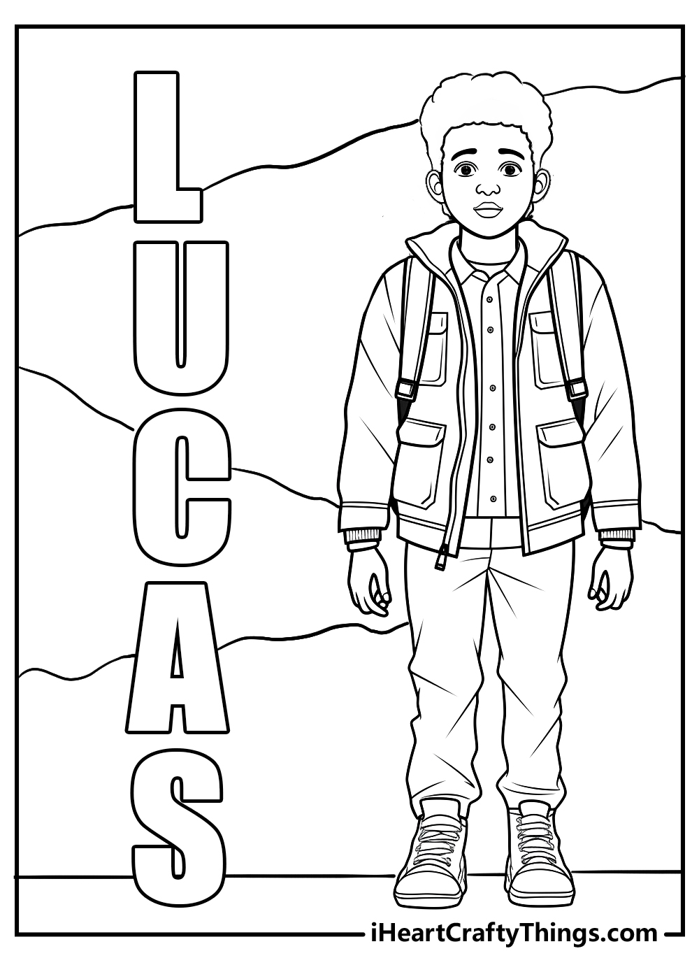 Printable stranger things coloring pages updated