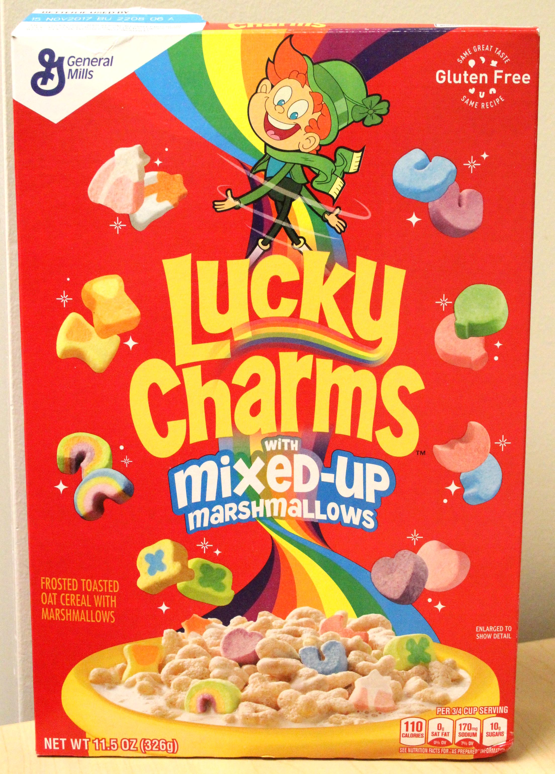 Review lucky charms with mixed
