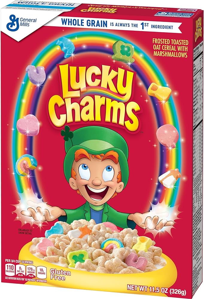 Lucky charms gluten free cereal oz box grocery gourmet food