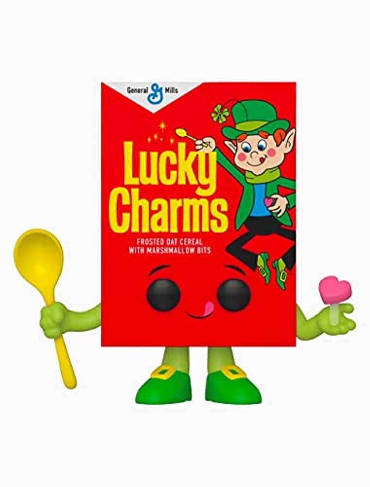 Funko pop lucky charms cereal box toys games