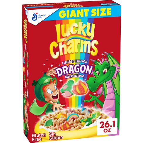 Lucky charms breakfast cereal