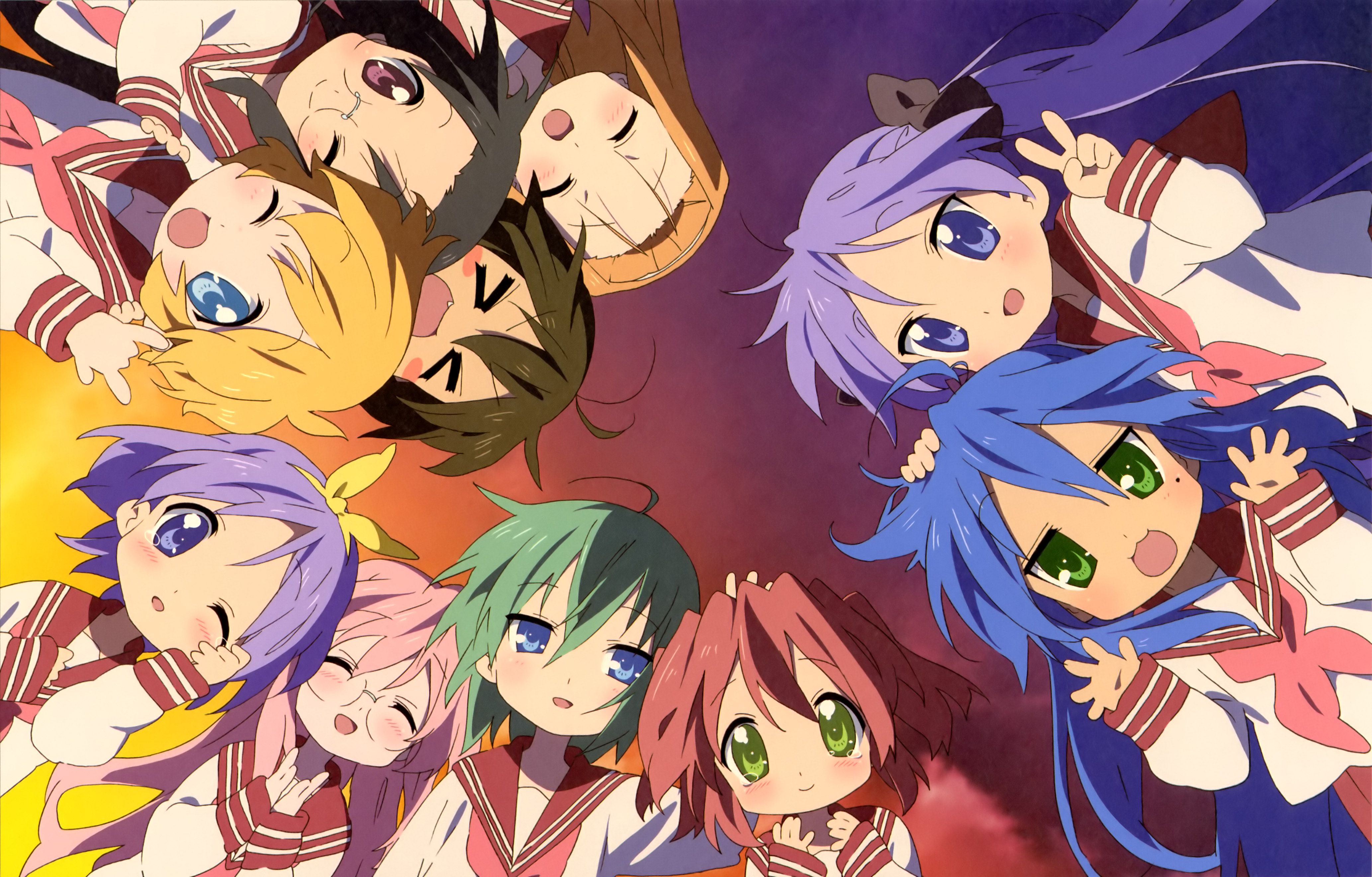 Lucky star anime wallpapers