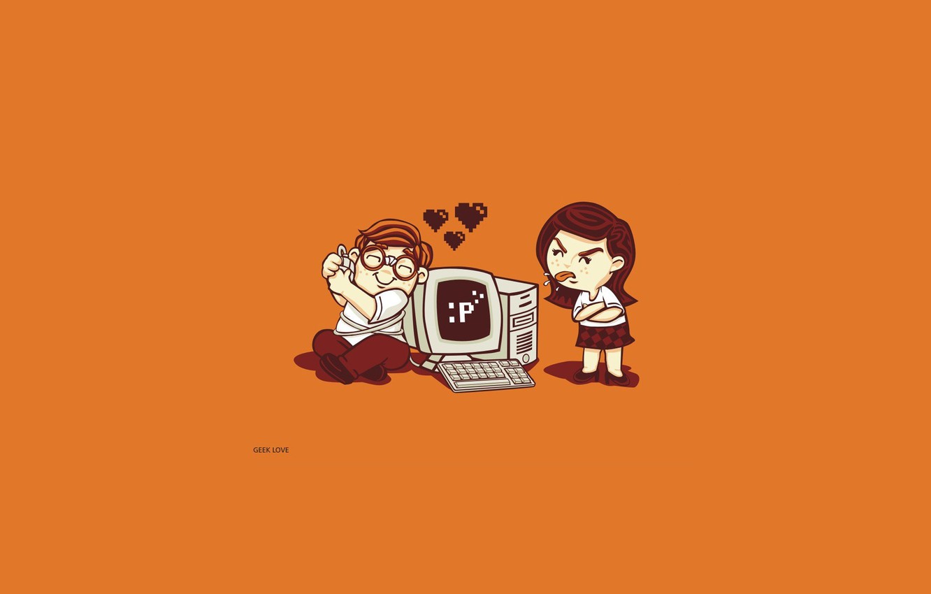 Wallpaper puter girl love guy relationship geek love images for desktop section ððððððððð