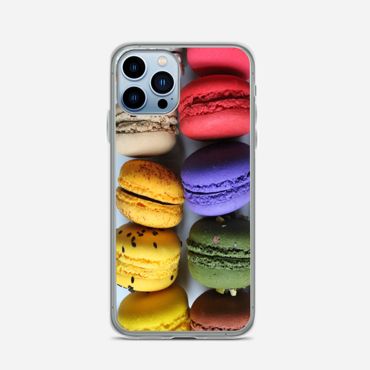 Macaron cake snack wallpaper iphone pro case