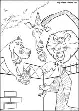 Madagascar coloring pages on coloring