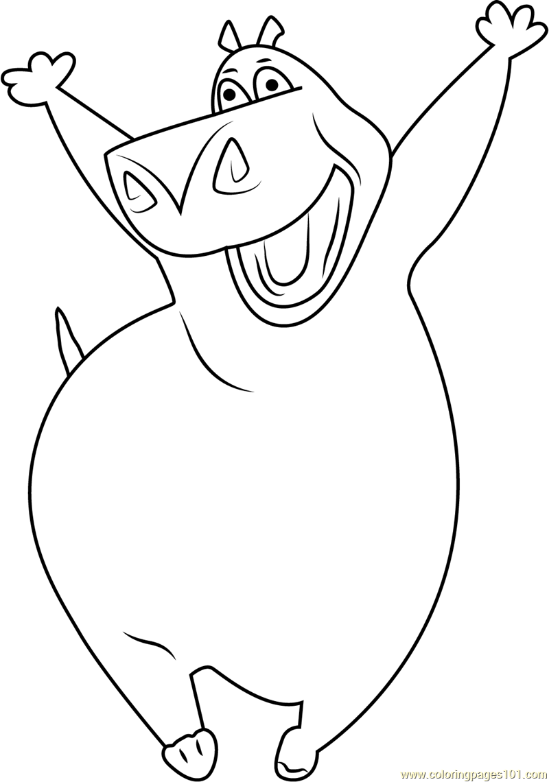 Coloring pages madagascar coloring flag page colouring