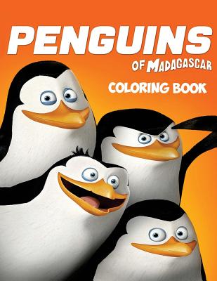 The penguins of madagascar coloring book coloring book for kids and adults with fun easy and relaxing coloring pages paperback green apple books