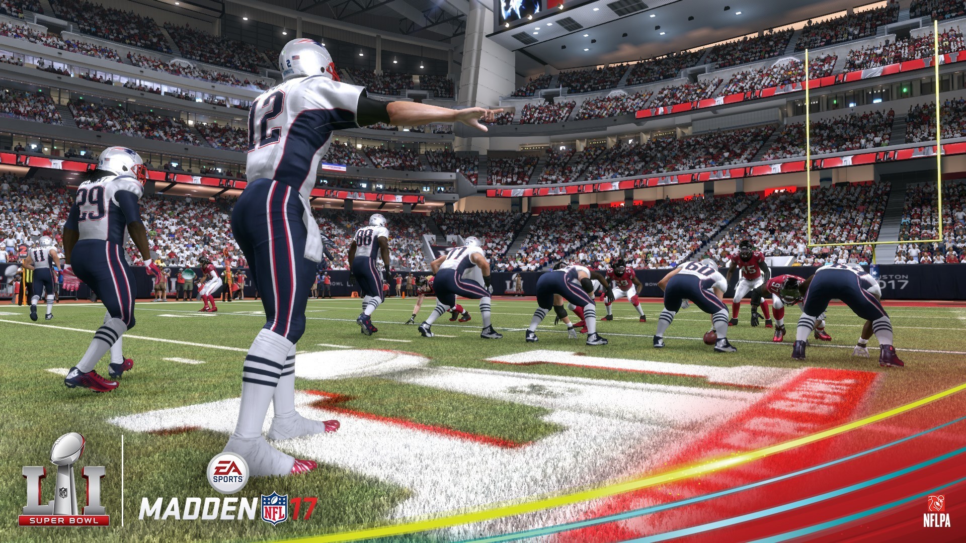 New england patriots win in official madden nfl super bowl li prediction business wire