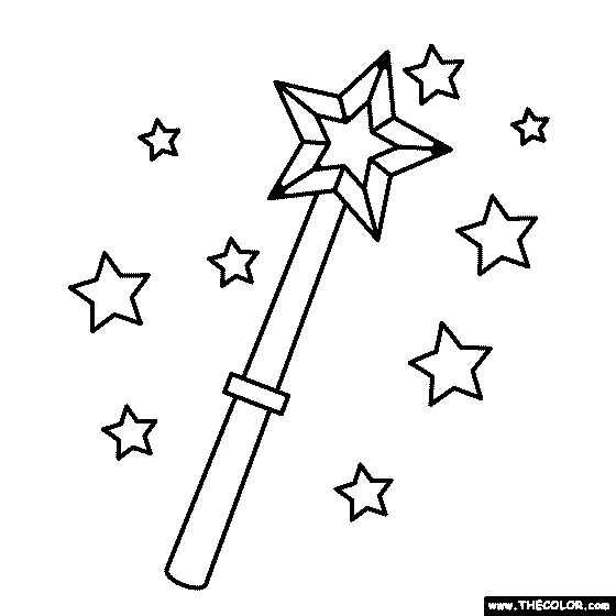 Fairy tale online coloring pages